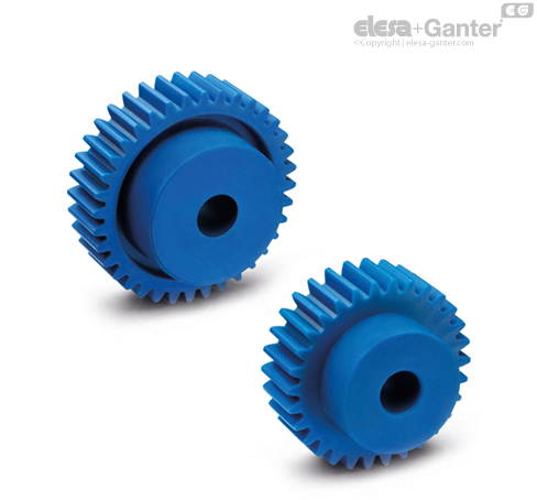 ZCL-1.0-VD Spur Gears Module 1.0 | Elesa+Ganter